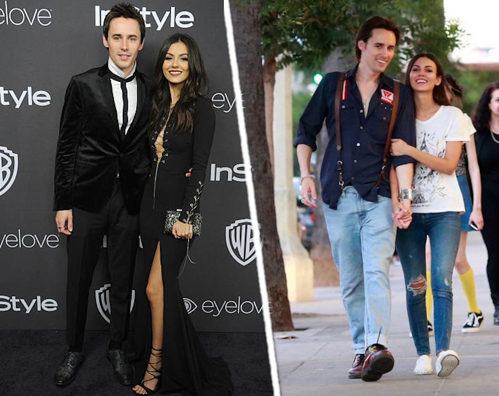 Victoria Justice and ex boyfriend Reeve Carney