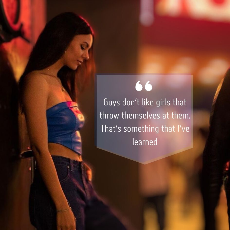 Victoria Justice quote about love