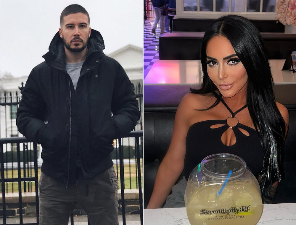 Vinny Guadagnino and ex girlfriend Angelina Pivarnick