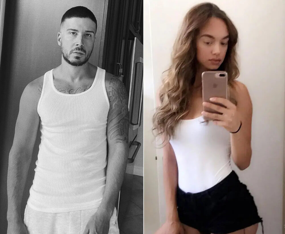 Vinny Guadagnino with his ex gf Elicea Shyann