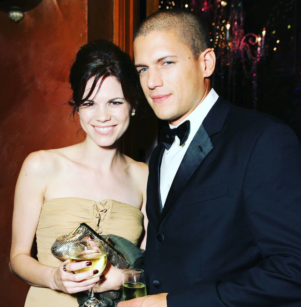 Wentworth Miller and ex girlfriend Mariana Klaveno