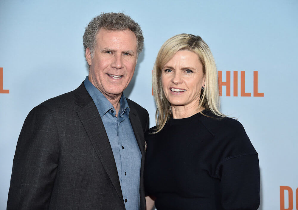 Will Ferrell and his wife Viveca Paulin