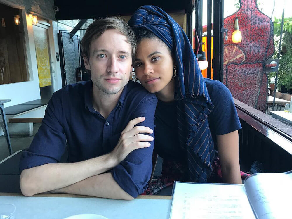 Zazie Beetz with her boyfriend David Rysdahl