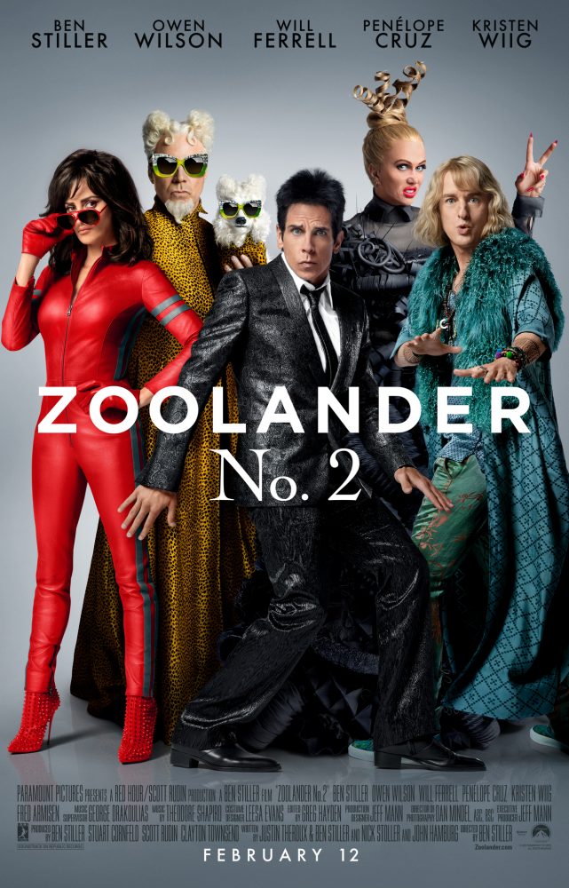 Zoolander 2 2016 poster