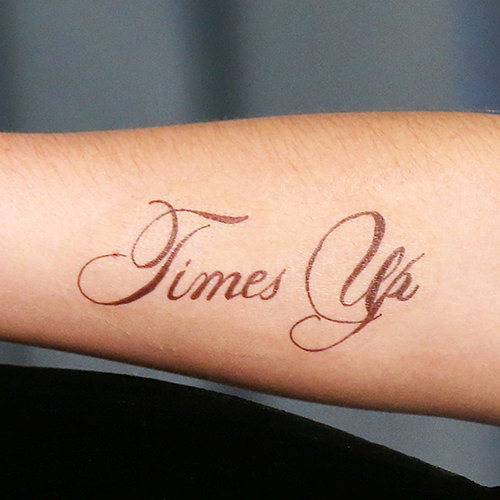 Emma Watson times up tattoo