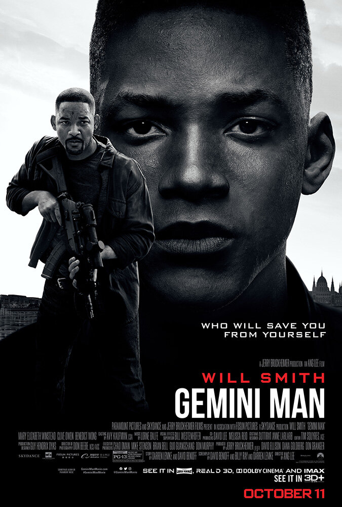 gemini man movie poster