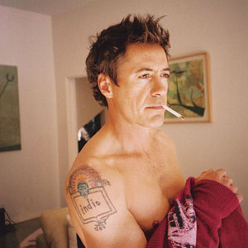 Robert Downey jr tattoo 3